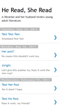Mobile Screenshot of hereadsheread.net